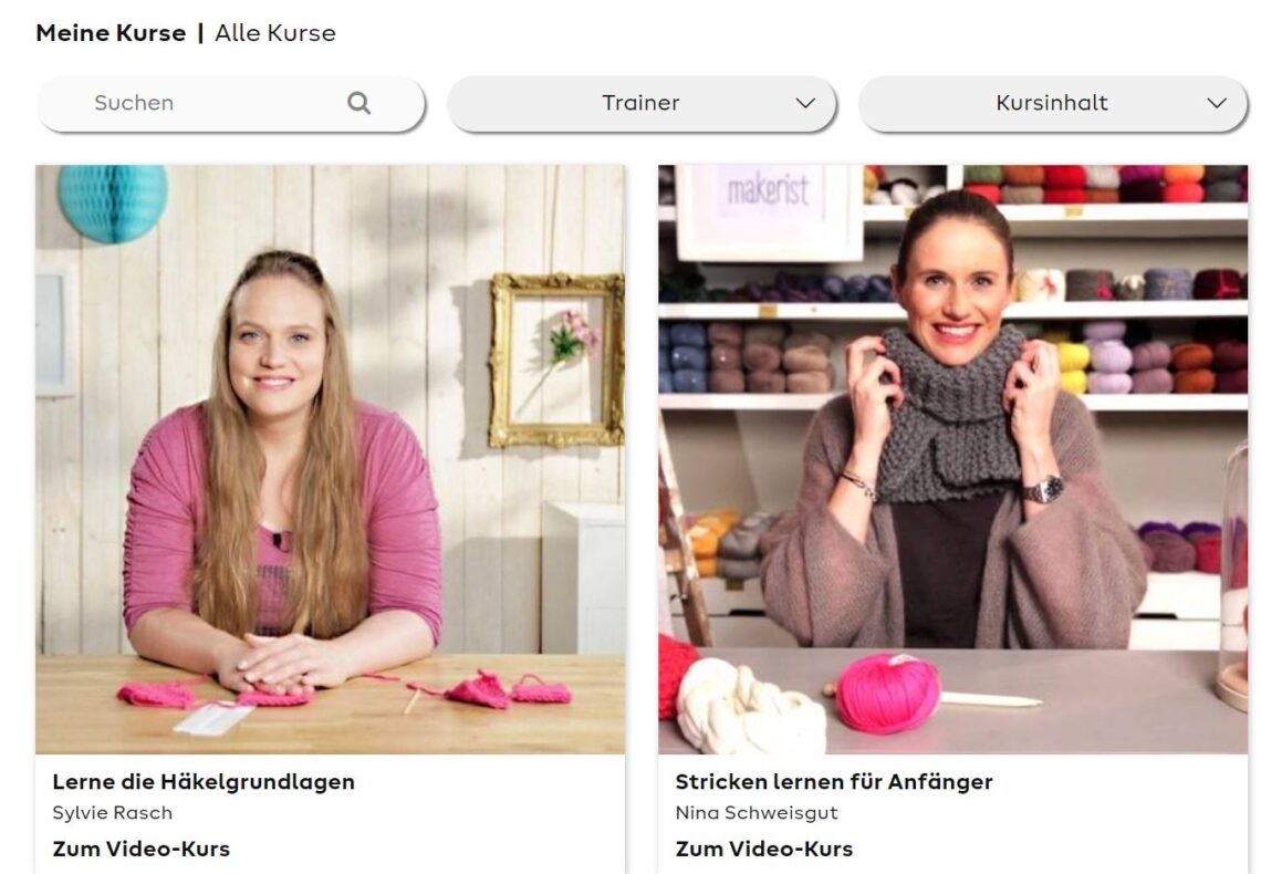 Gratis Videokurs zum Strickenlernen